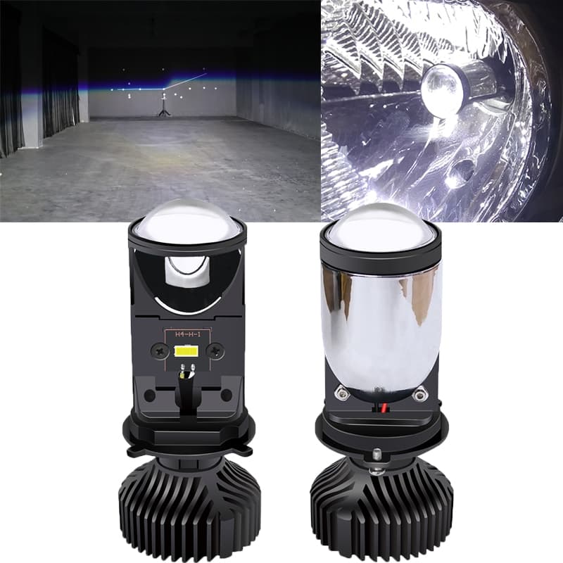 Lâmpada H4 Super PROJETOR LED Carro Moto Caminhão 12v 24v COM COOLER