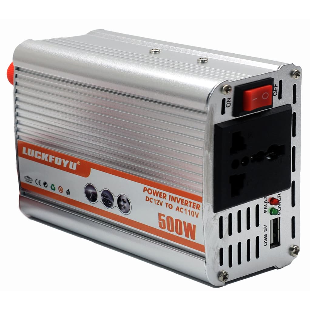 Inversor De 12v Luggão 500w Com Saída Usb 5v