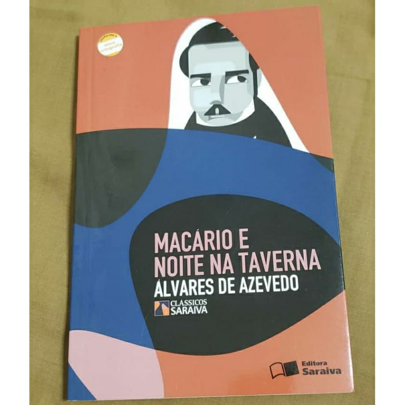 Livro Macário E Noite Na Taverna de Álvares de Azevedo