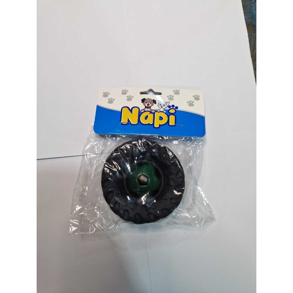 Brinquedo para Cachorro Mordedor Pneu de Borracha Off-Road - Envio Imediato