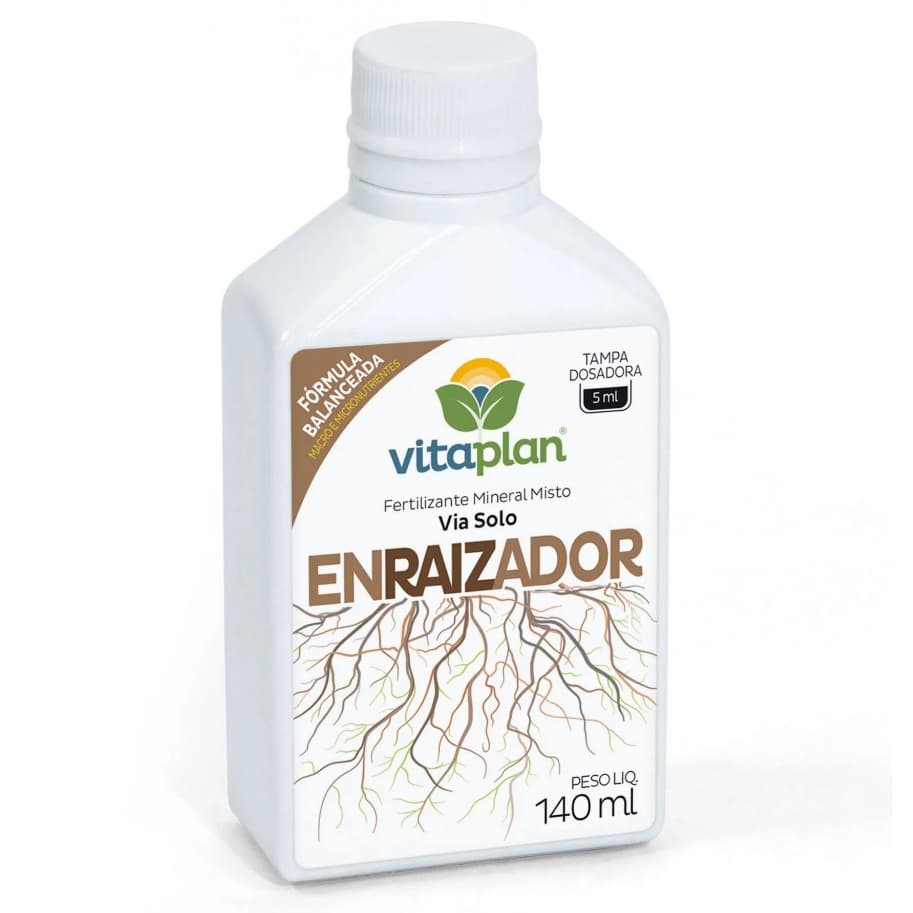 Fertilizante Adubo Enraizador 140ml Vitaplan