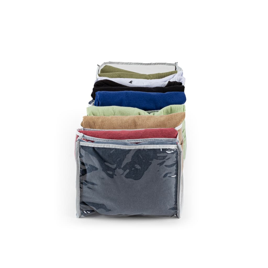 Kit colméia organizadora tamanho Médio - 4 unidades - camiseta, blusa, roupa de academia