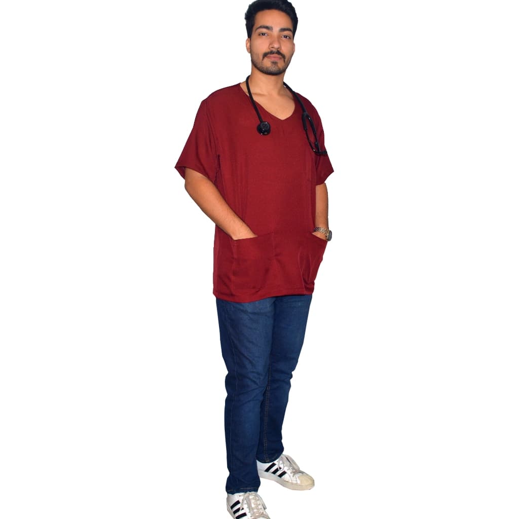 Blusa GABARDINE do Pijama Cirurgico, Scrub, Pijama Hospitalar Unissex