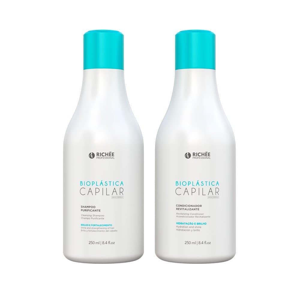Richée Bioplástica Kit Shampoo e Condicionador (2x250ml)