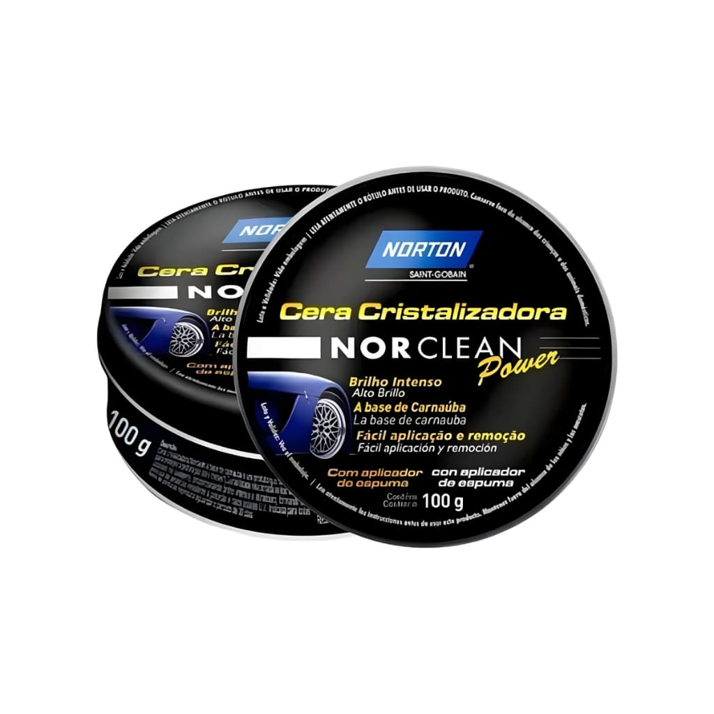 Norclean Power Cera Cristalizadora 100g Norton