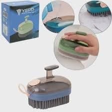 Escova Magica Para Limpeza Escovinha De Lavar Roupa Porta Detergente Sabão Cozinha