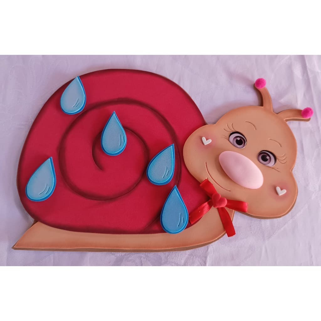 Recurso Pedagógico Fantoche O Caracol + Palitoches + Caderno de Atividades/Código 092/24