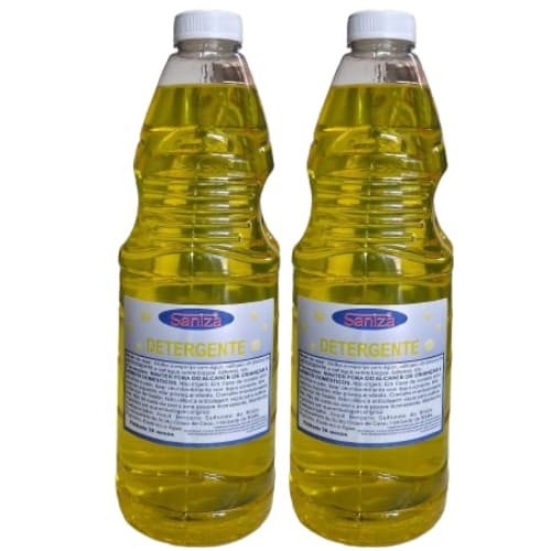 KIT 2 DETERGENTES 2 LITROS SANIZA
