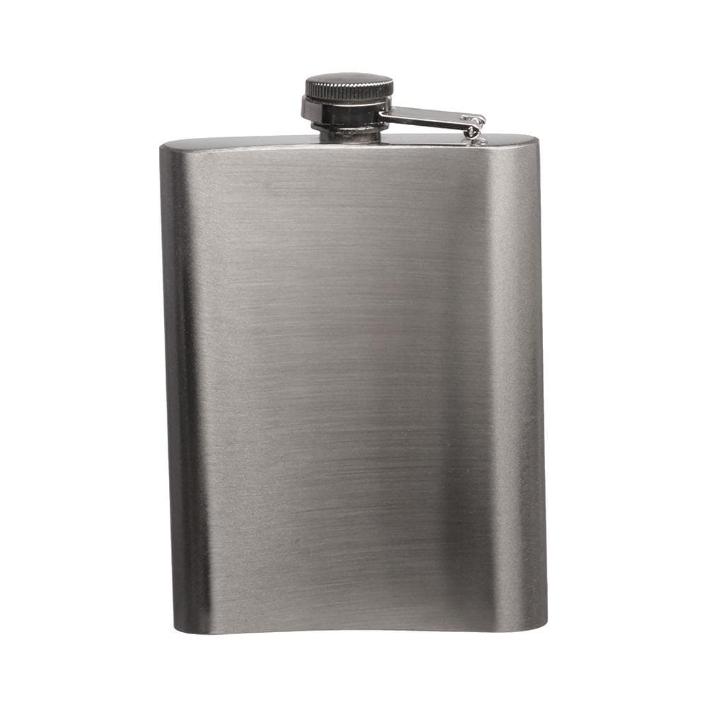 Cantil De Bolso Em Aço Inox Porta Bebidas 200ml Água Whisky Conhaque Rum Tequila Vodka - WESTERN