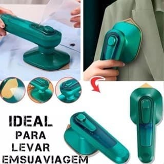Mini Ferro De Passar Roupas A Vapor Para Viagem | Elétrico Portátil Pequeno/Casa -