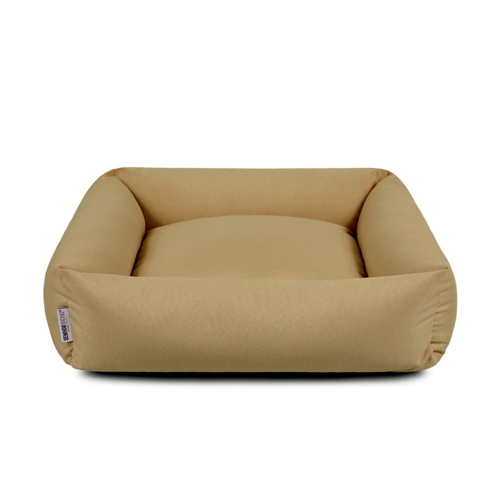 Cama de Cachorro Impermeável Caminha Pet com Zíper Hanna 63x63 Fendi