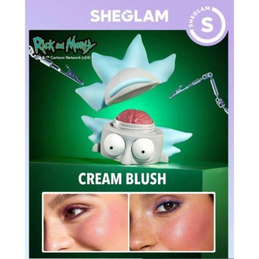 Blush em Creme Rick and Morty - SHEGLAM
