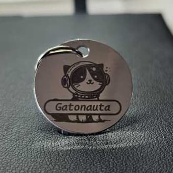 Plaquinhas de Identificação para PET (Cachorro e Gato)
