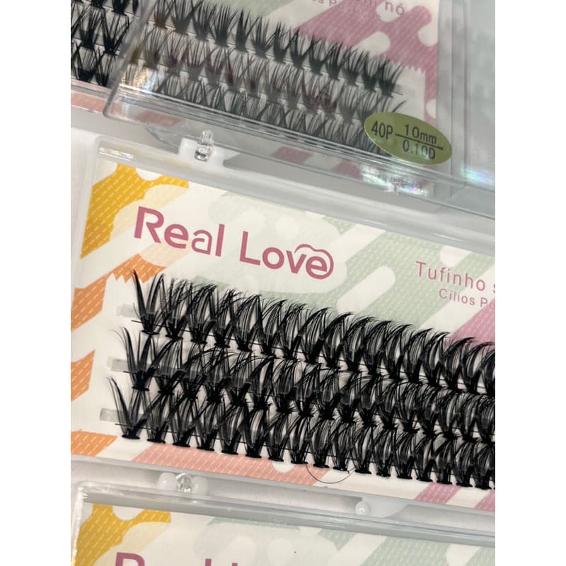 Cílios Tufos Real Love 40 pelos