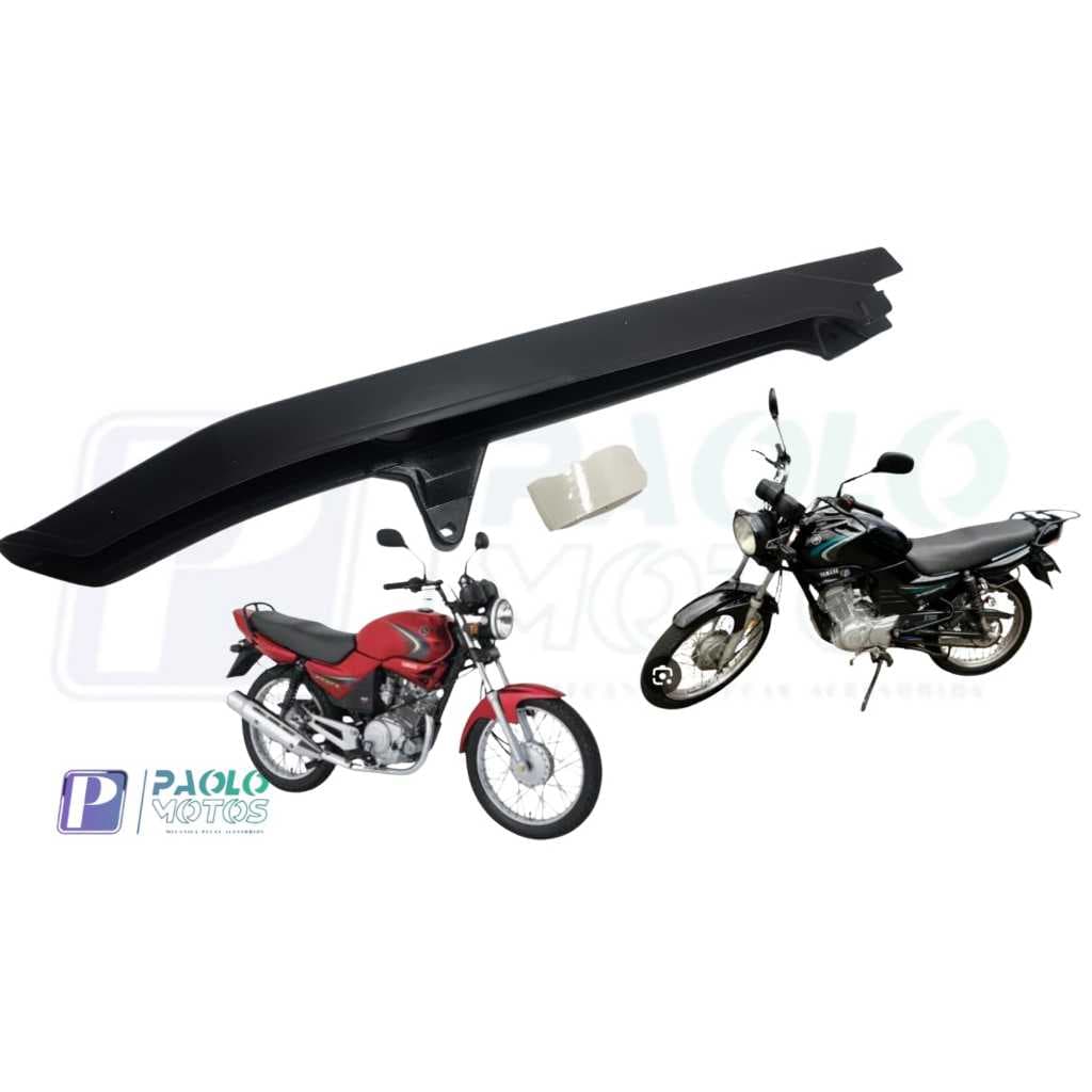 Protetor Capa Corrente transmissão Ybr 125  2000 Até 2008 Marca: STLU
