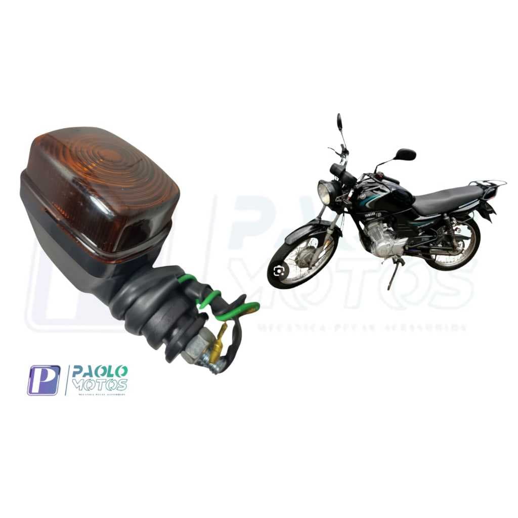 Pisca Setas amarelo fumê Ybr 125 Xtz 125 2000 Ate 2008 Marca: GVS