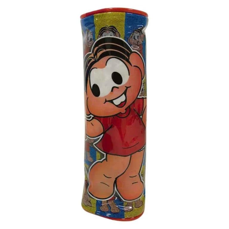 Estojo Plástico - Art Manual - Estojo Turma da Mônica Vintage anos 2000 Colecionador