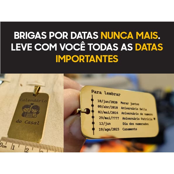 Chaveiro Grande Gravado a Laser - Spotify -  Logo - Personagens -Datas Especiais - Escudo Time - Marca Favorita