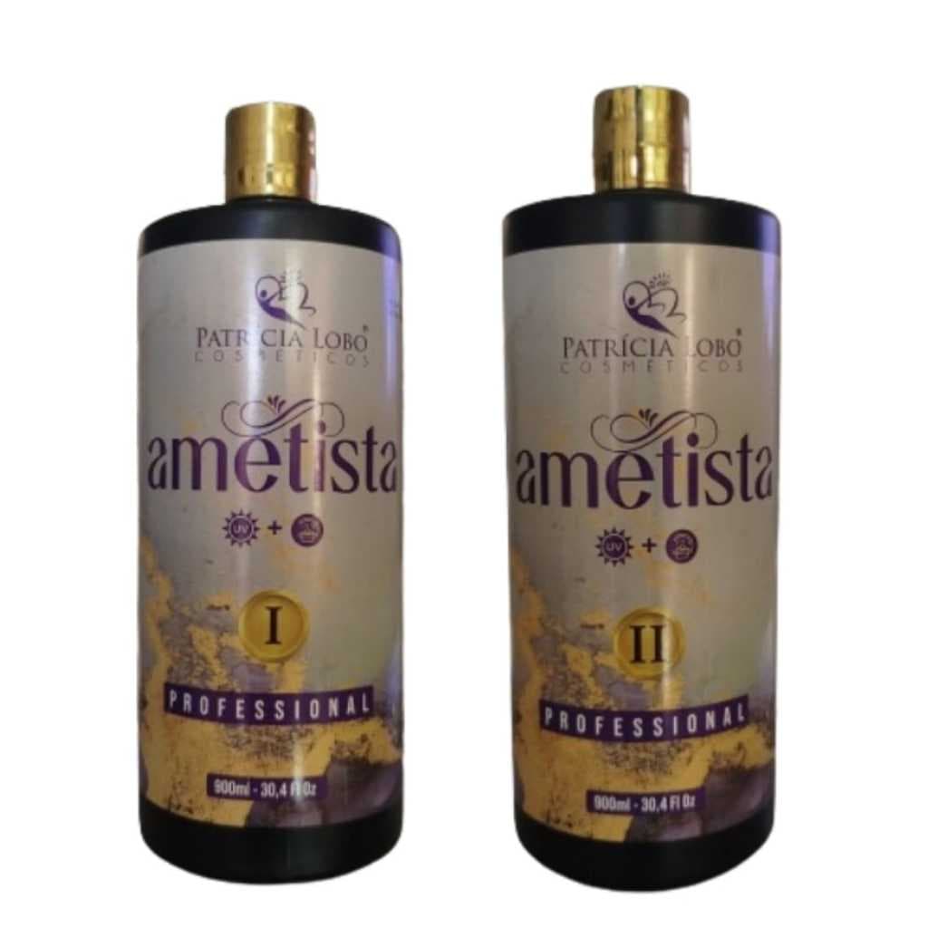 KIT AMETISTA UV1 E 2 PATRICIA LOBO ATIVADOR E ACELERADOR DE BRONZEADO