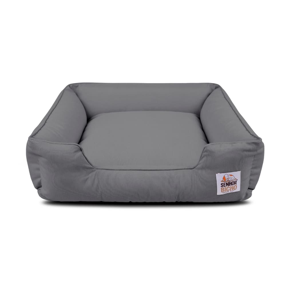 Cama de Cachorro Impermeável Caminha Pet com Zíper Pandora 73x73 Graffite