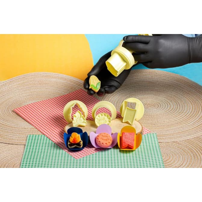 Molde Para Ejetor Max Blue Star Junino- 8 Pç Brigadeiro Gourmet Lançamento