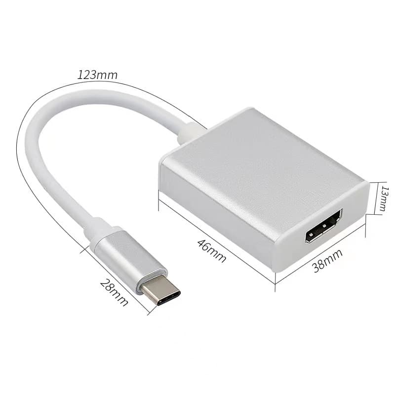 Conversor Adaptador  Usb Tipo C 3.1 Para Hdmi 4k Lotus