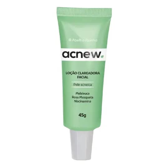 Loção Clareadora Facial Para Acnes E Espinhas Acnew Melaleuca - 45g