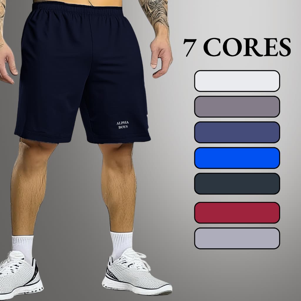 Bermuda Masculina Dryfit para Academia, futebol, corrida, atividade física, short super leve