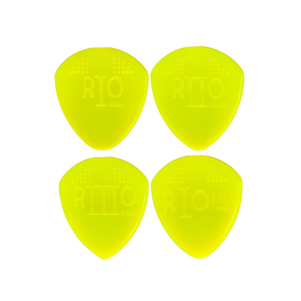 Palhetas Bori RIO Neon Luz Negra Jazz 0,98 1,16 1,37 1,70