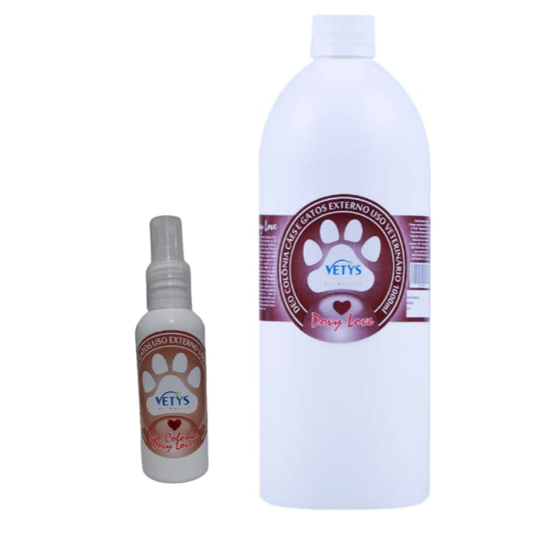 Deo Colônia Dovy Love Vetys para Cães e Gatos Banho e Tosa
