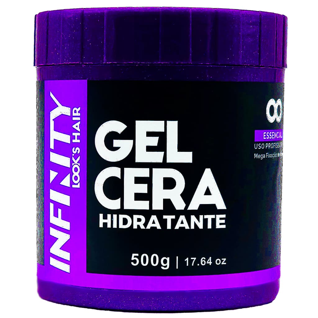 KIT COM 02 UNIDADES DE GEL CERA HIDRATANTE INFINITY