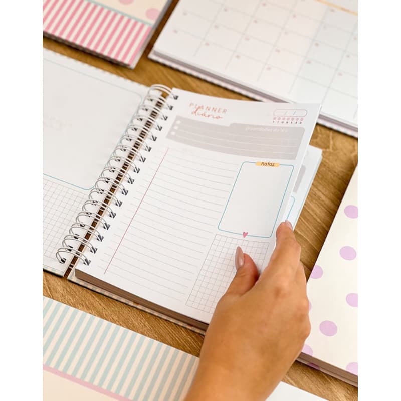 CADERNO DIÁRIO - PLANNER DIARIO