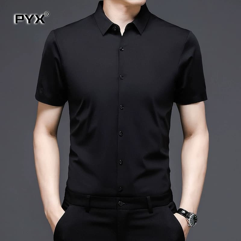 Camisa social Masculina Manga curta —— modelo novo