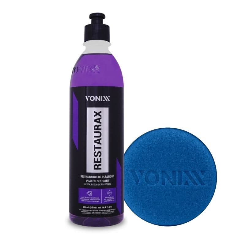 KIT RESTAURAX 500ml + APLICADOR DE ESPUMA VONIXX - RESTAURADOR DE PLASTICO