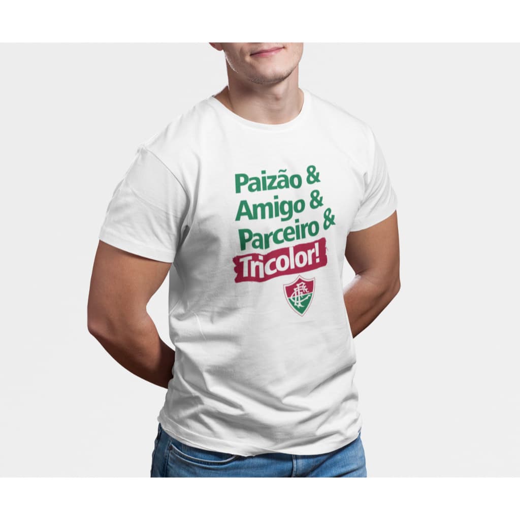 Camisa do Fluminense Dia dos Pais Camisas de Times Dia dos Pais Modelo Exclusivo