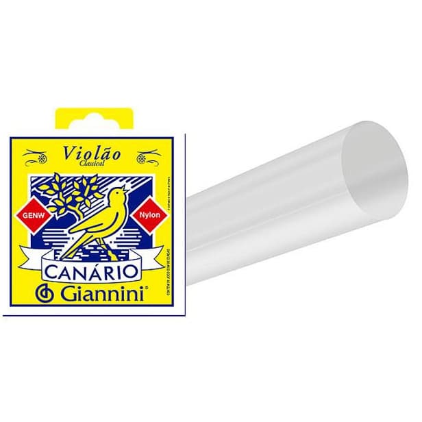 Encordoamento p/ Violão -- Giannini Canário -- Náilon c/ bolinha - GENWB