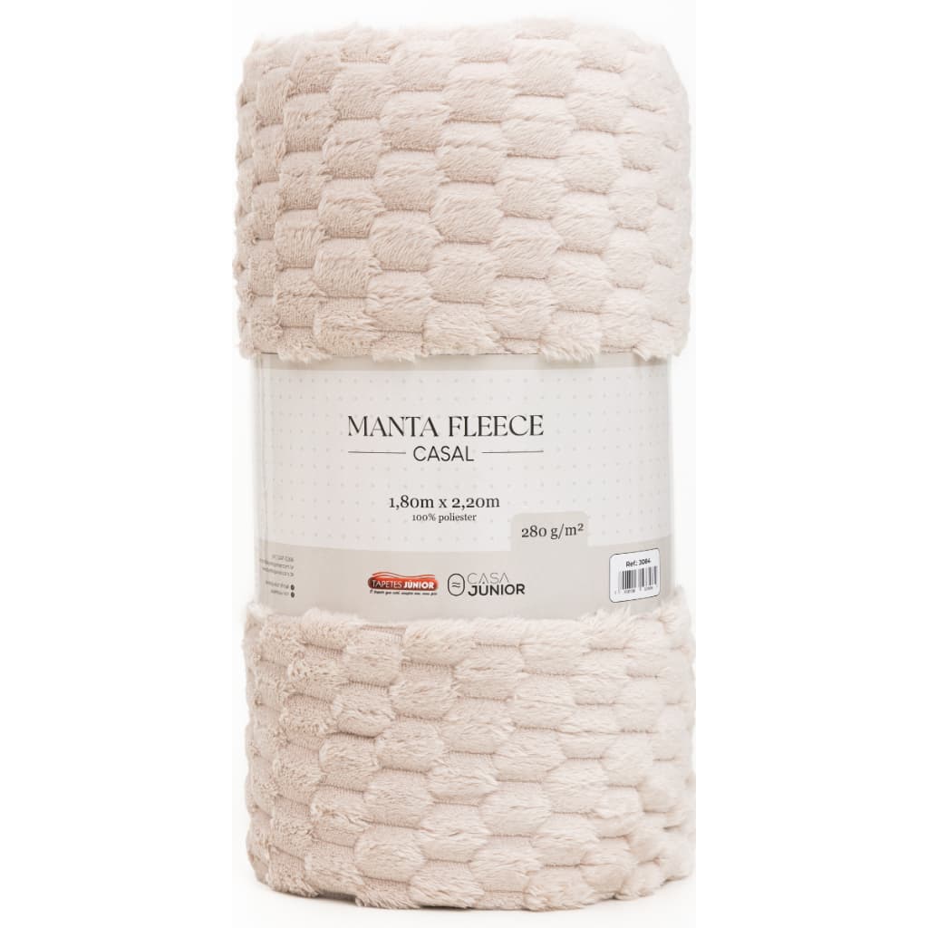 Cobertor Manta Fleece Queen Inverno Microfibra Antialérgico