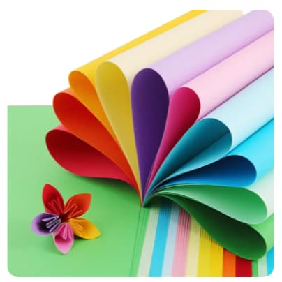kit 20 , 40, 60 ,80 folhas A4 Papel Color Plus 180g Original