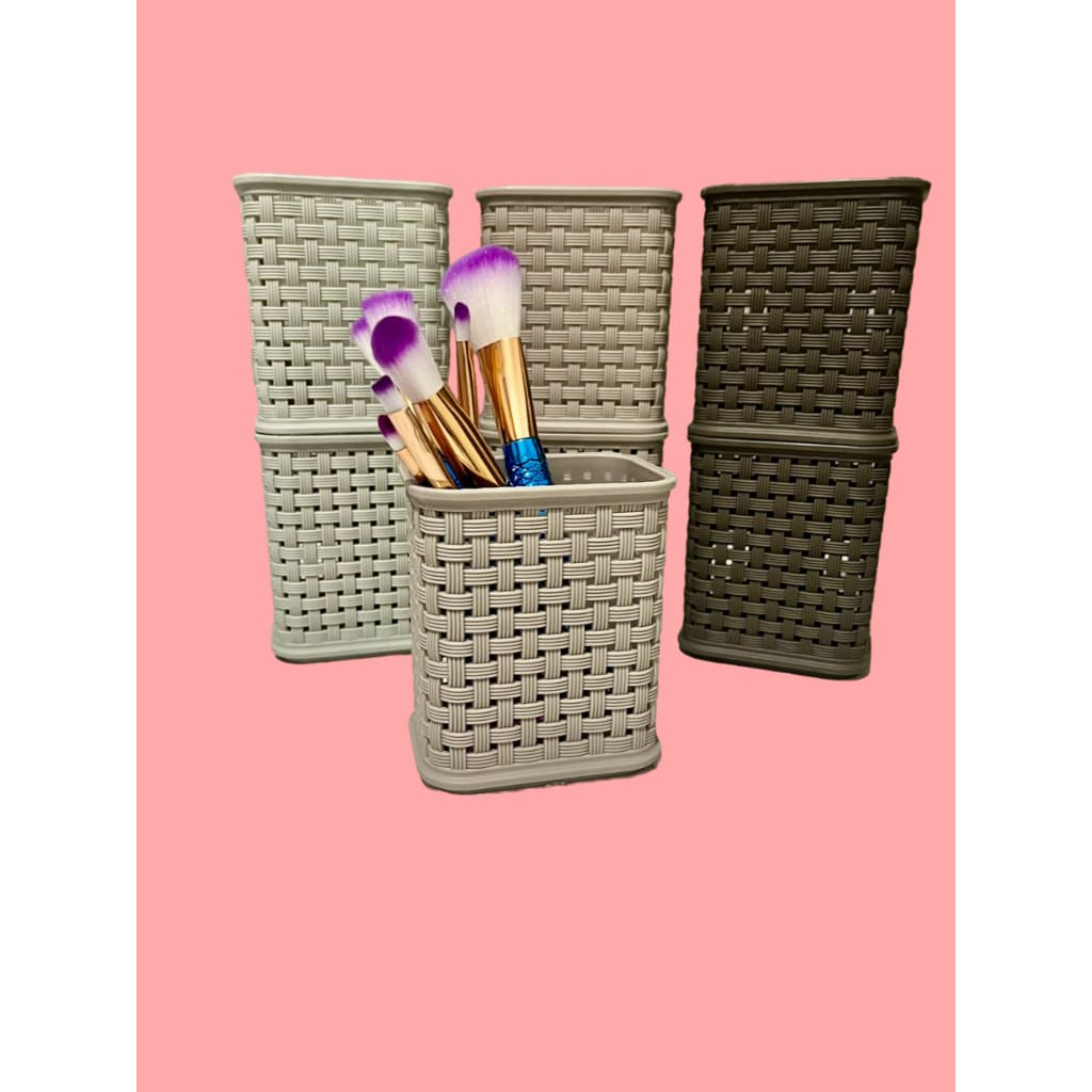 Organizador Kit com 3 Unidades Modular Multiuso Universal Multicolorido Delta Útil Rattan