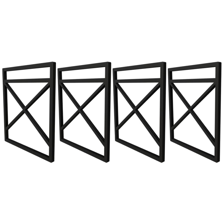 Suporte 30cm de Prof. estilo industrial  - 04 UNIDADES