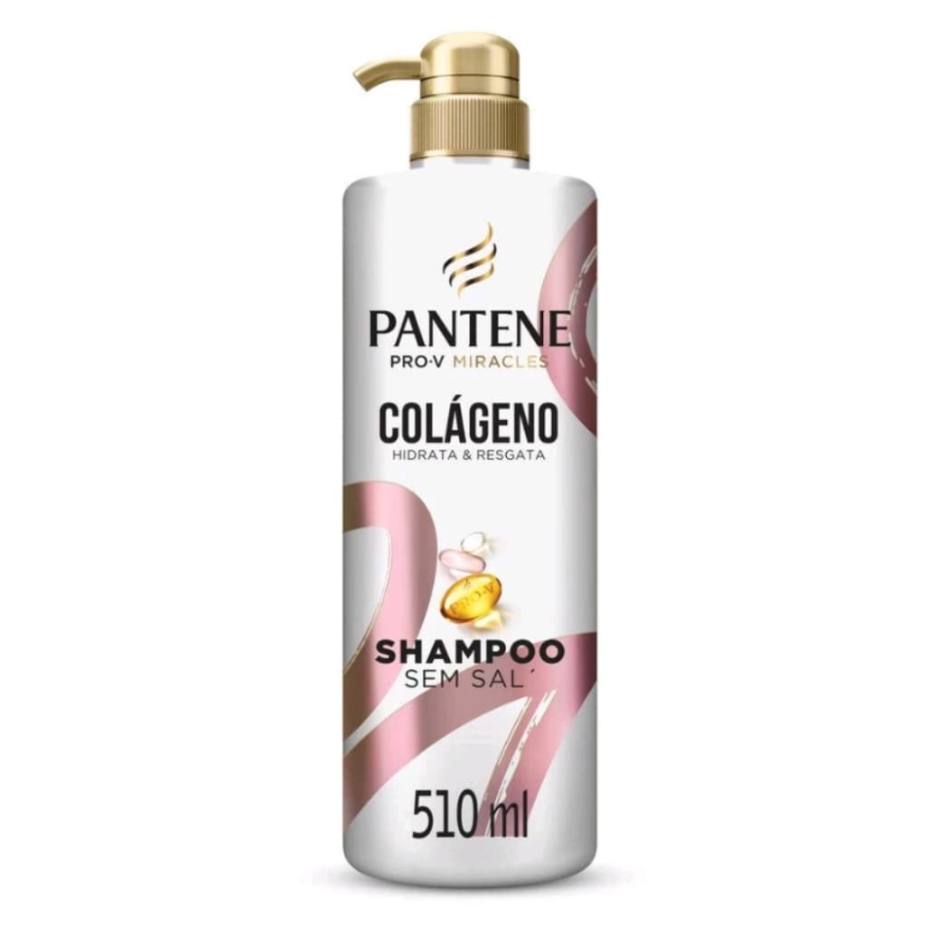 IMPERDIVEL: Shampoo Pantene Pro-V  Colágeno Hidrata e Resgata os cabelo com 510ml