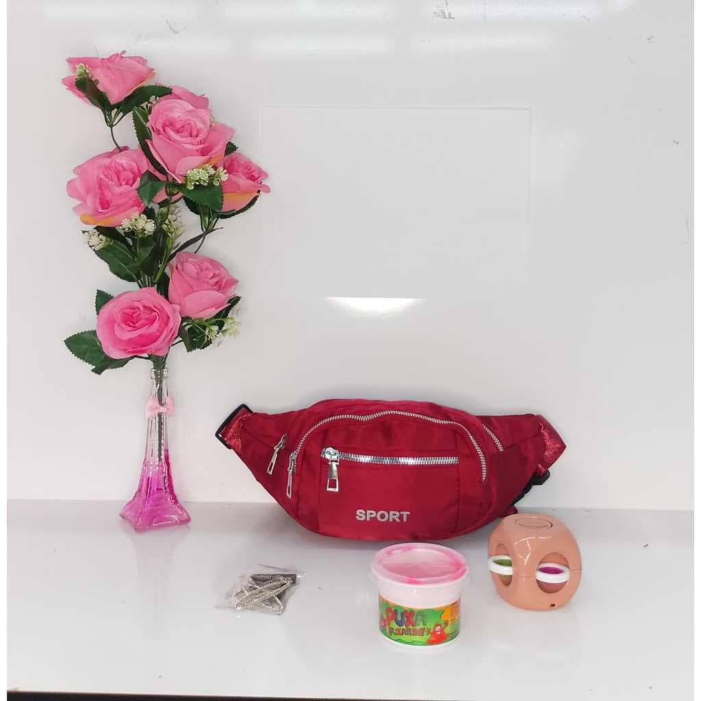 Promoção kit Pochete com brinquedos