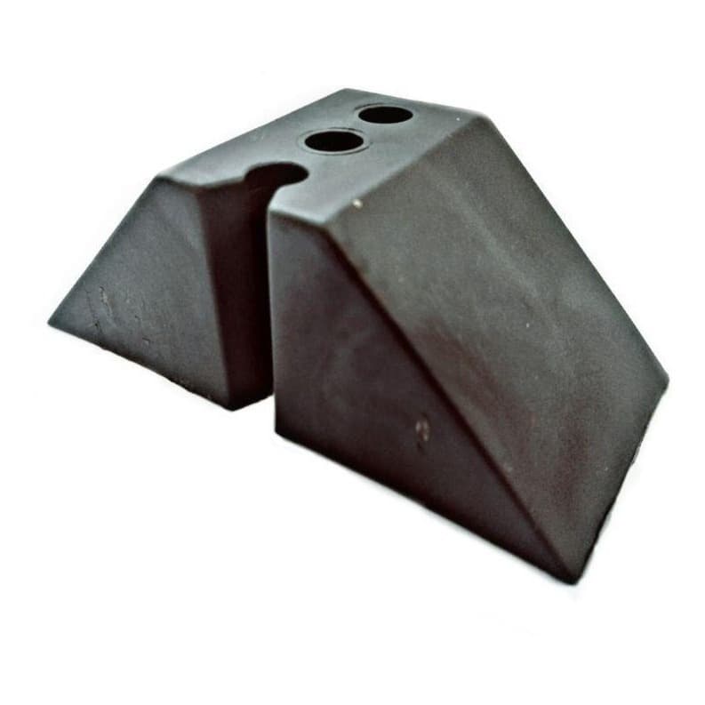 Calço Para Telha Trapezoidal T40 3 Furos Preto - 50 Pçs