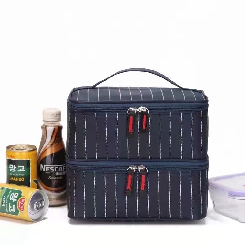 Bolsa Térmica Para Piquenique Marmita Academia Bolsa Feminina Luxo Cooler Levar na 6107