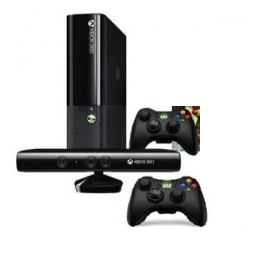 Xbox 360 Super Slim Bloqueado + 2 Controles + Kinect + 2 Jogos + Garantia!