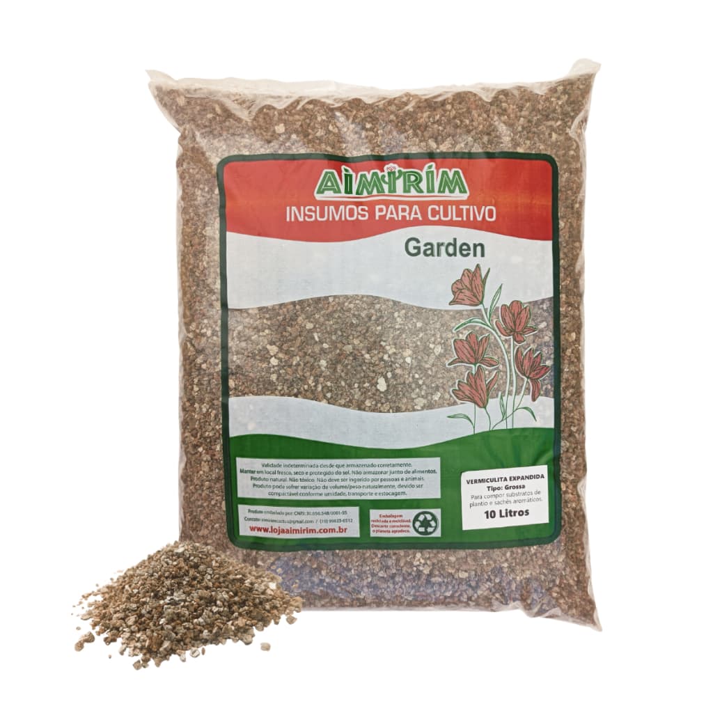 10 Litros Vermiculita Expandida Para Substratos