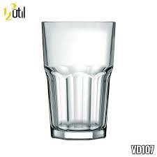 Copos de Vidro Grosso Transparente 310ml Resistente Chicago Drinks