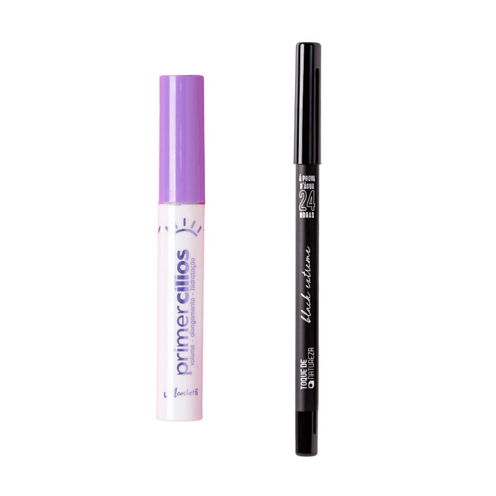 Combo Lápis Black Extreme + Primer para cílios Marchetti