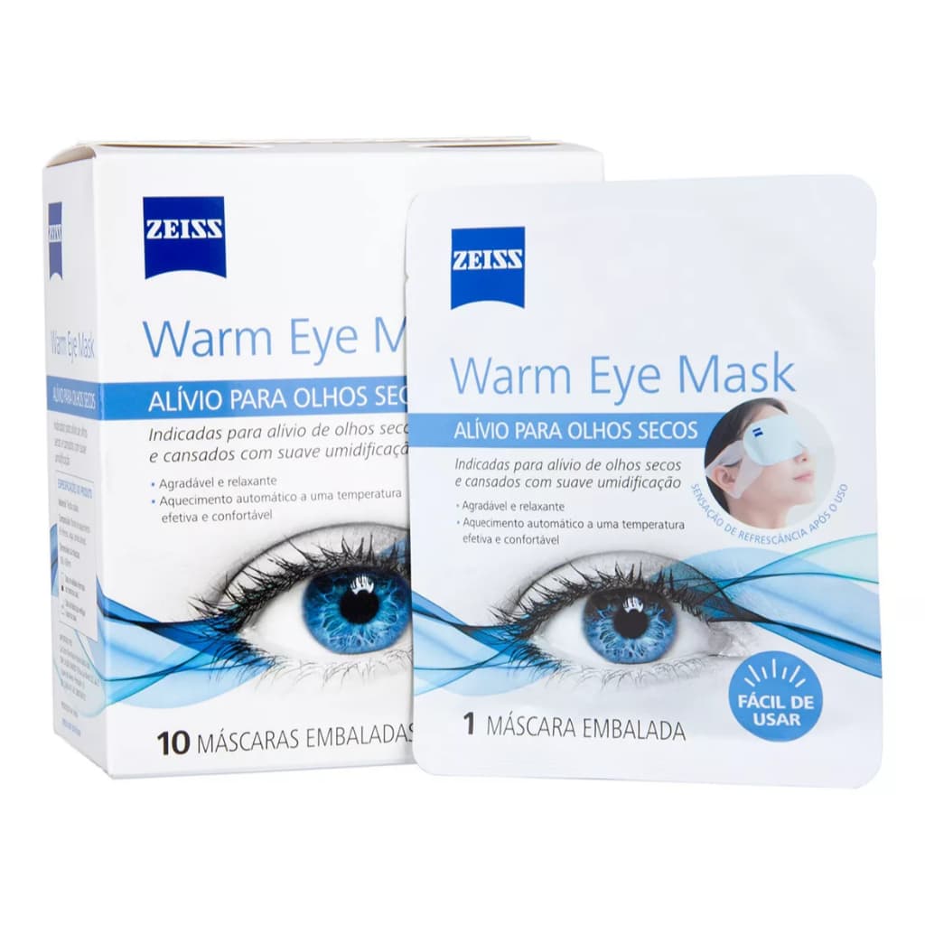 Zeiss Warm Eye Mask 10 Unidades