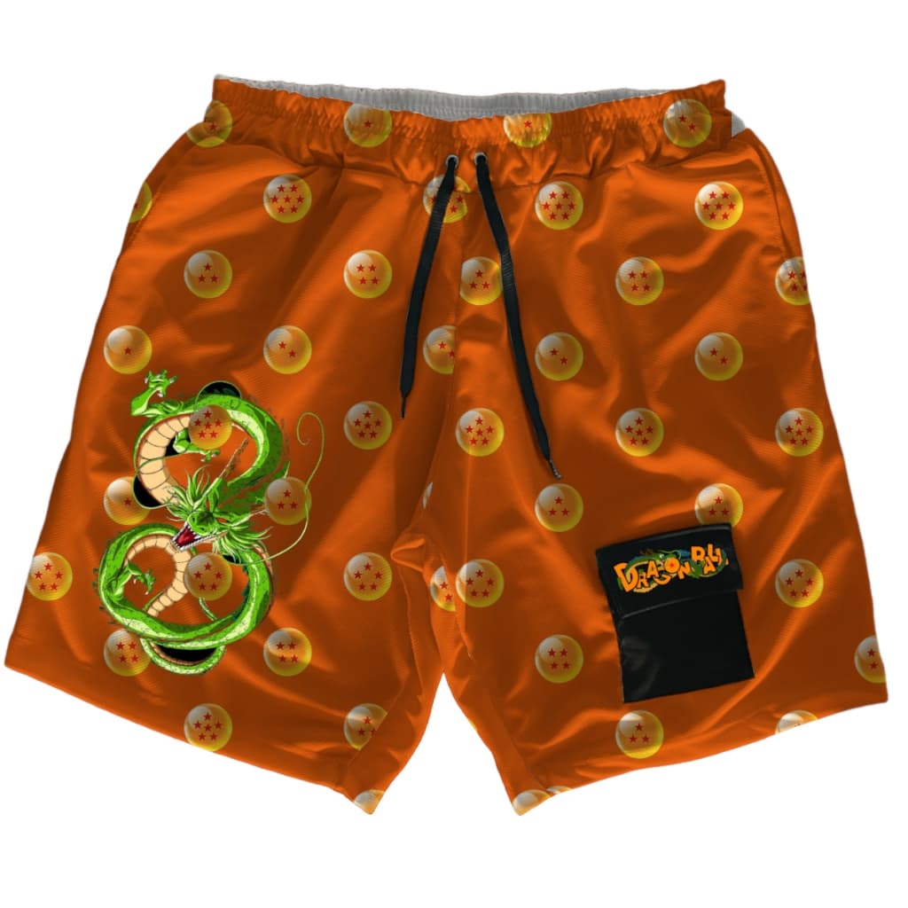 Short Bermuda Anime Dragon Ball Manga Praia Casual